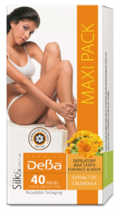 DeBa SILK & Comfort Care Calendula 40 pcs. MAXI PACK Face and Body