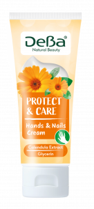 DeBa Natural Beauty Hands & Nails Balm Protect & Care 75 ml Calendula
