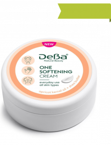 DeBa ONE Softening Cream with Apricot kernel oil & Shea butter 200ml