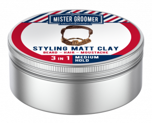 Mister Groomer 3 in 1 Styling Matt Clay 75ml