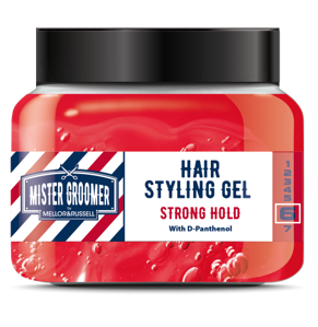 Mister Groomer Hair styling gel STRONG HOLD, 250ml