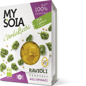 VEGETARIAN SPINACH RAVIOLI 