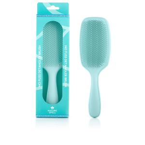 Nature Spell No Fuss Detangler Brush - Glossy Turquoise