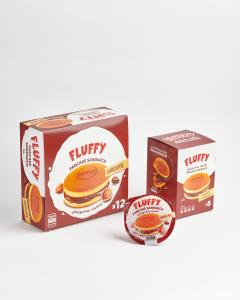 Fluffy Pancake Sandwich - Chocolate Hazelnut