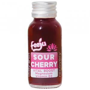 Sour Cherry shot with Mg & Vit. D3