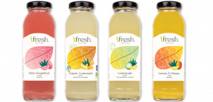 bfresh ready to drink, handmade lemonades, in 4 flavors with pure ingredients. No added sugar, artificial colors or preservatives.
