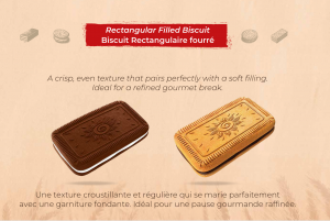 Rectangular Filled Biscuit