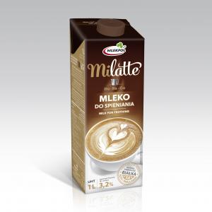 Barista UHT milk Milatte for frothing 1l