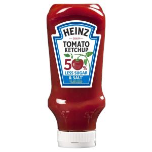 Heinz Tomato Ketchup 50% Less Sugar and Salt