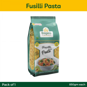 Bregano | Best Uncooked Fusilli Pasta | Rich In Protein | Non-Sticky Pasta