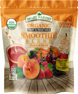 IQF Organic Peach Sunrise Smoothie Blend