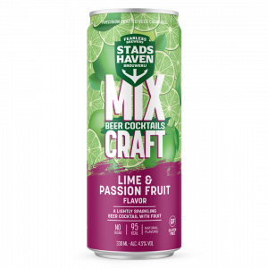 Stadshaven MixCraft Lime & Passion Fruit Beer Cocktail 4,5%