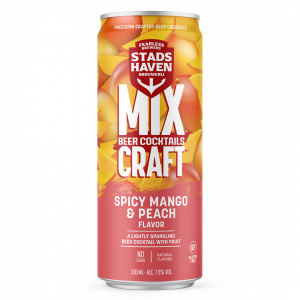 Stadshaven MixCraft Spicy Mango & Peach Beer Cocktail 7,0%