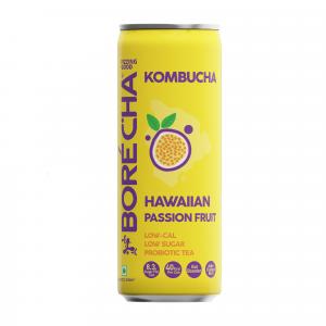 BORECHA HAWAIIAN PASSIONFRUIT PROBIOTIC KOMBUCHA