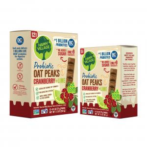 Probiotic Oat Peaks-Cranberry Lime 12x17gr / 5x17gr