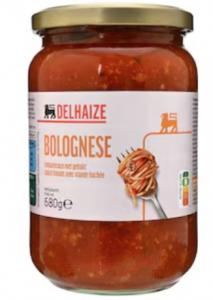 Red pasta sauces in jars / pouches