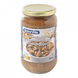 Prepared meals (meat+sauce)