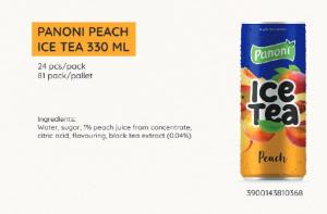 Panoni Peach Ice Tea