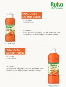 Ruko Orange and Carrot Juice