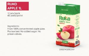 Ruko Apple Juice 1L UHT
