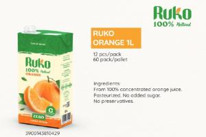 Ruko Orange Juice 1L