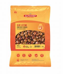 Black Leccino Olives, pitted
