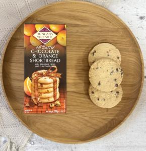 Duncan's All Butter Chocolate & Orange Shortbread