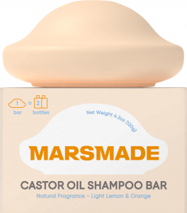 Mars Made Castor Oil Shampoo Bar