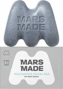 Mars Made Niacinamide Facial Bar with Black Sesame