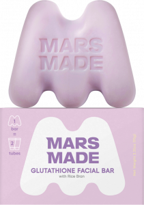 Mars Made Glutathione Facial Bar with Rice Bran