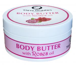 BODY BUTTER with Roses oil