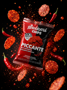 Hot Chili Salami Chips