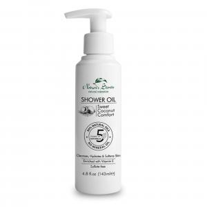 Nature's Secrets Shower Oil – Sweet Coconut Comfort (sulfate-free)