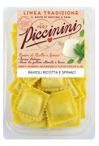 RAVIOLI RICOTTA E SPINACI