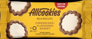 Rich Biscuits “Basket with Cheesecake Filling”, flow pack 85 g.