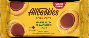 Rich Biscuits “Hazelnut Tart”, flow pack 85 g.