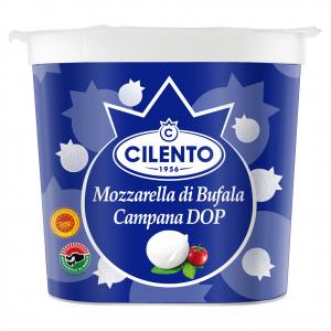 CILENTO® Buffalo's milk mozzarella cheese DOP POT 250G- Mozzarella di Bufala Campana DOP - POT 250G