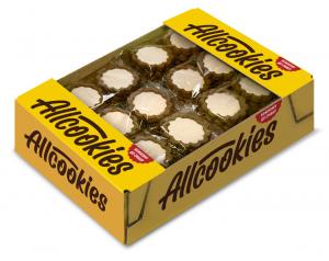 Rich Biscuits “Basket with Cheesecake Filling”