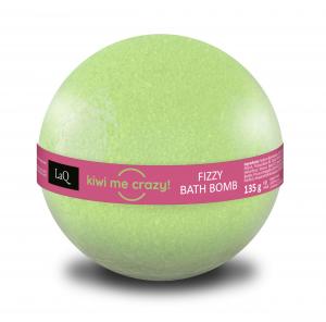 KIWI ME CRAZY: fizzy bath bomb 135 g