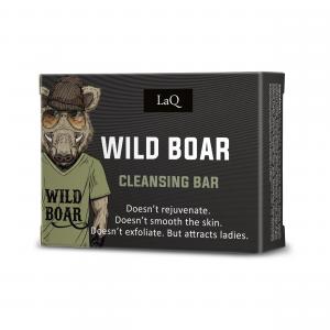 WILD BOAR: soap bar black 85 g