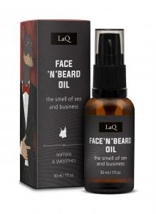 SEX & BUSINESS SCENT: Face'N' Beard Oil black 30 ml