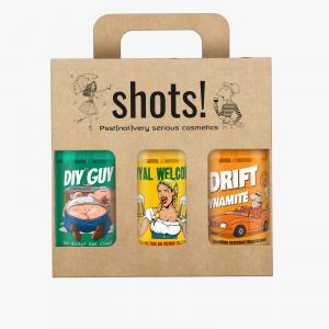 Shots! Unisex Sex 2.0 Set 3x shower gel 500ml (DIY Guy, Royal Welcome, Drift Dynamite)