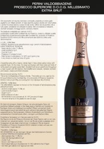 PROSECCO SUP. DOCG EXTRA BRUT MILLESIMATO PERINI