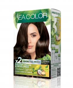Sea Color Ammonia Free Hair Dye Kit