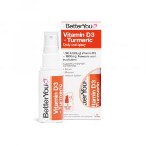 BetterYou Vitamin D3+Turmeric Oral Spray