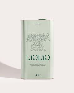 Liolio Organic PGI Lakonia Extra Virgin Olive Oil – 4L