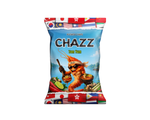 CHAZZ Tom Yum soup flavored potato chips, 90 g