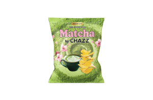 CHAZZ potato chips with Matcha, 40 g