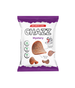 Sourdough Rye Bread Chips CHAZZ, Mystery flavour, 100 g
