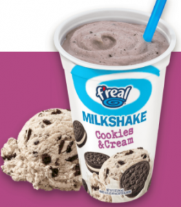 FREAL MILKSHAKE COOKIE AND CREAM